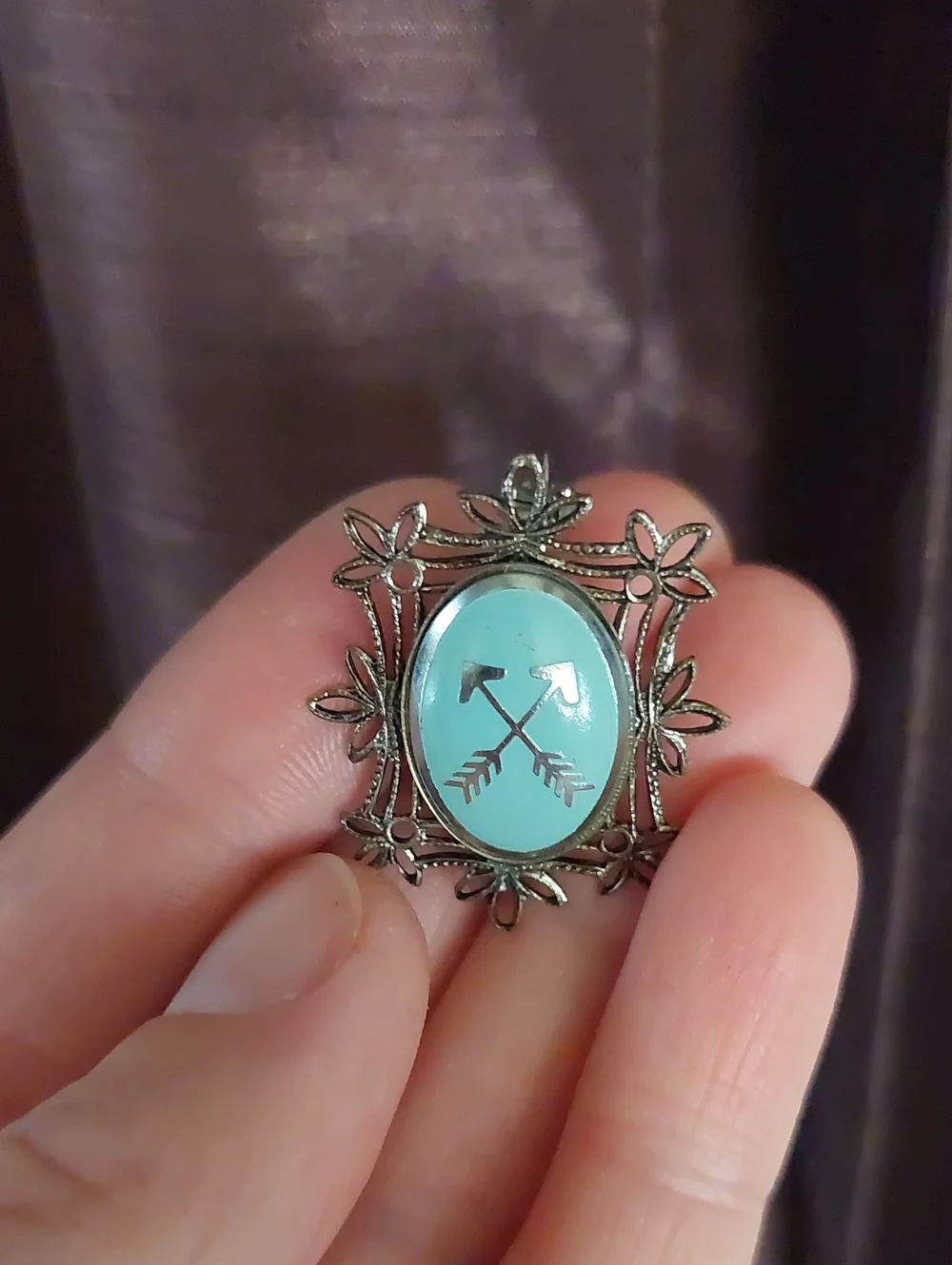 Vintage Filligree Brooch